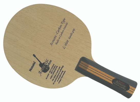 Nittaku-Acoustic Carbon Large Handle